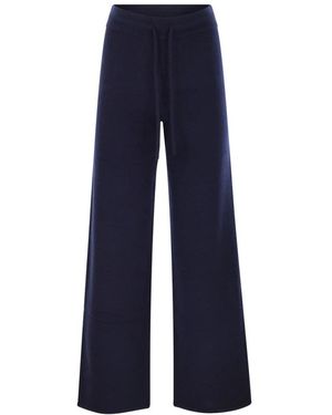 MC2 Saint Barth Wide Trousers - Blue