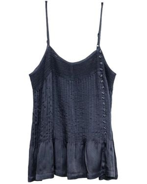 Mes Demoiselles Sleeveless Tops - Blue
