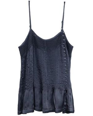 Mes Demoiselles Sleeveless Tops - Bleu