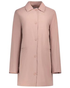 Max Mara Single-Breasted Coats - Rosa