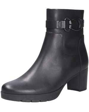 Gabor Heeled Boots - Noir