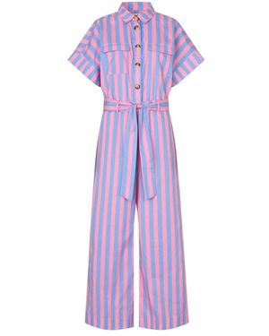 Lolly's Laundry Jumpsuits & Playsuits ,Veelkleurig ,Jumpsuits - Paars