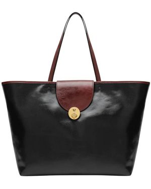 Versace La Medusa Canvas Tote - Zwart