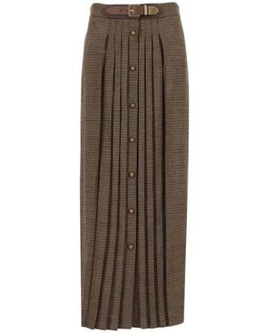 Etro Midi Skirts - Brown