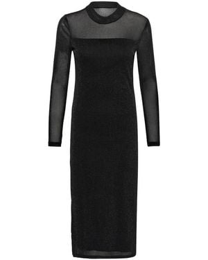 Kaffe Midi Dresses - Negro