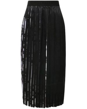 Versace Jeans Couture Midi Skirts - Black