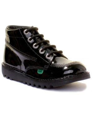 Kickers Lace-Up Boots - Black