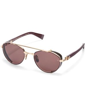 Balmain Bps120 F Zonnebril - Geel