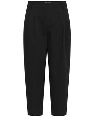 My Essential Wardrobe Wide Trousers - Negro