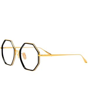 Linda Farrow Glasses - Metallic