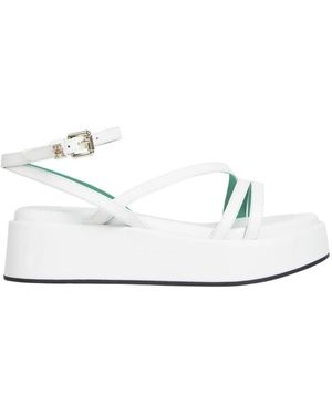 Tommy Hilfiger Flat Sandals - White