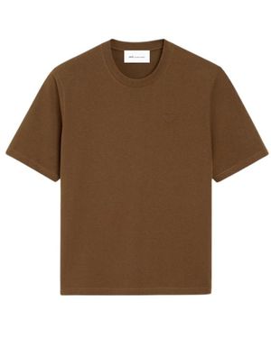 Ami Paris T-Shirts - Marrón