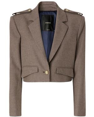 Pinko Jassen ,Bruin ,Blazers - Groen