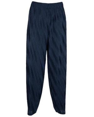 Giorgio Armani Wide Trousers - Blue