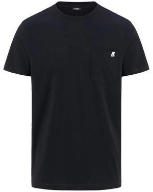 K-Way T-Shirts - Black