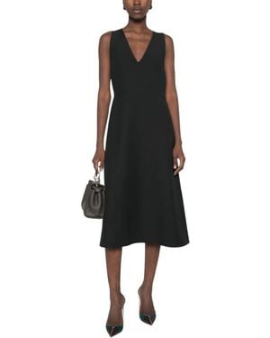 Fendi Midi Dresses - Negro