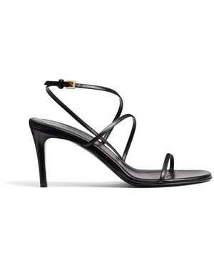 KHAITE High Heel Sandals - Black
