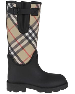 Burberry Rain Boots - Negro