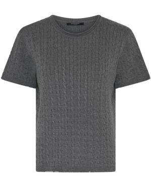 Bruuns Bazaar Round-Neck Knitwear - Gris