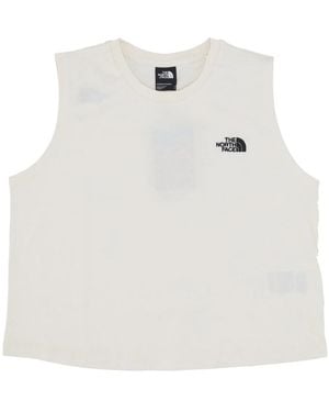 The North Face Witte Dome Tanktop Relaxte Pasvorm