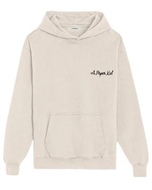 A PAPER KID Hoodies - Natural