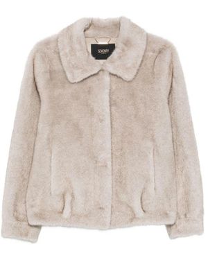 Seventy Grijze Chique Jas Aw25 - Naturel