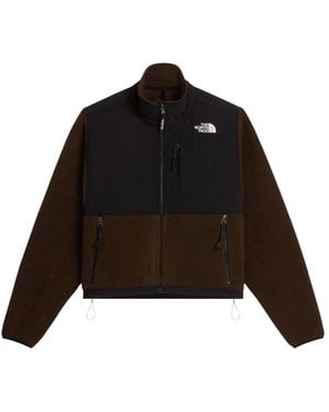 The North Face Fitness ,Bruin ,Polyester Retro Denali Jacket - Zwart