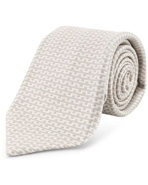 Kiton Ties - Blanco