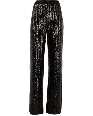 Pinko Pantalón Elegante De Lentejuelas Para Mujer, Mujer, Talla - Negro