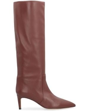 Paris Texas Heeled Boots - Marrone