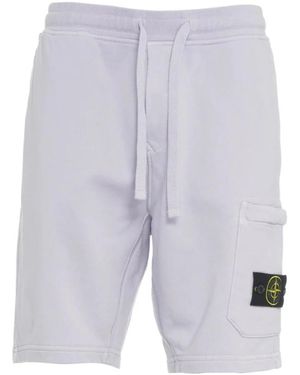Stone Island Casual Shorts - Blu