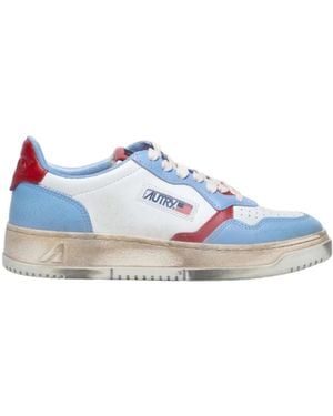 Autry Super Vintage Sneakers - Blauw