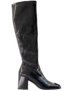 Courreges Heeled Boots - Negro