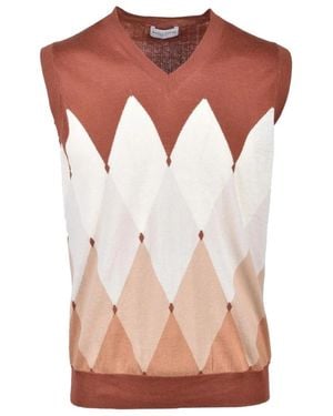 Ballantyne Sleeveless Sweaters - Pink