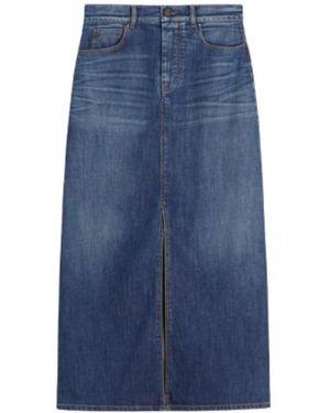 Weekend by Maxmara Denim Skirts - Blue
