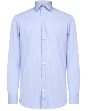 D4.0 Formal Shirts - Blue