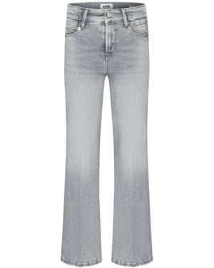 Cambio Boot-Cut Jeans - Gris