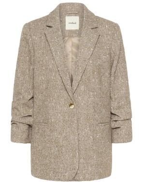 Soaked In Luxury Blazers - Natural