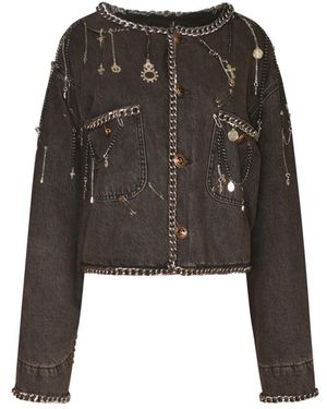 R13 Denim Jackets - Negro