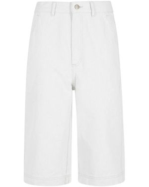 Soeur Long Shorts - White