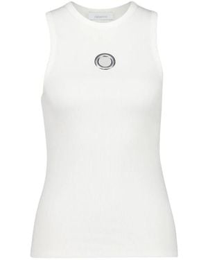 Rabanne Sleeveless Tops - Blanco