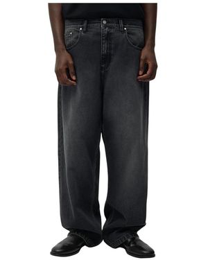 Arte' Loose-Fit Jeans - Negro