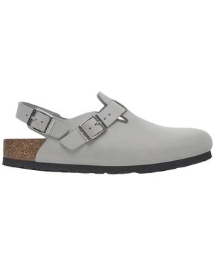 Birkenstock Schoenen ,Groen ,Leer Tokio - Grijs