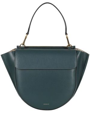 Wandler Hortensia Tas Met Handvat - Groen
