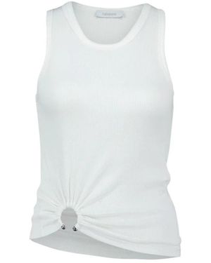 Rabanne Sleeveless Tops - Blanco