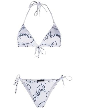 Emporio Armani Bikinis - White