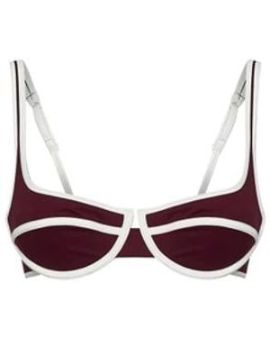 MC2 Saint Barth Badmode ,Rood Zee Kleding - Wit