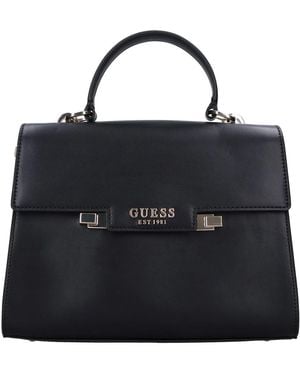Guess Eco Aldith Henkeltasche - Schwarz