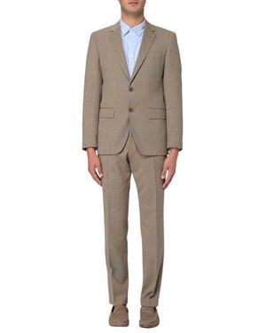 HUGO Single Breasted Suits - Grijs