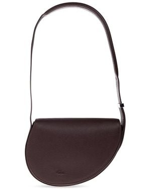 Lacoste Smash Court Flap Bag - Braun
